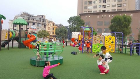 Thi công khu vui chơi trẻ em tại TpHCM